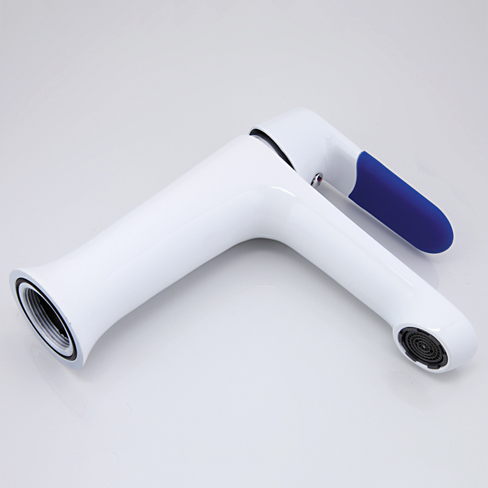 Смеситель для умывальника Frap F1034 Белый/Хром (1033652) - фото 8 Смеситель для умывальника Frap F1034 Белый/Хром (1033652) - фото 8