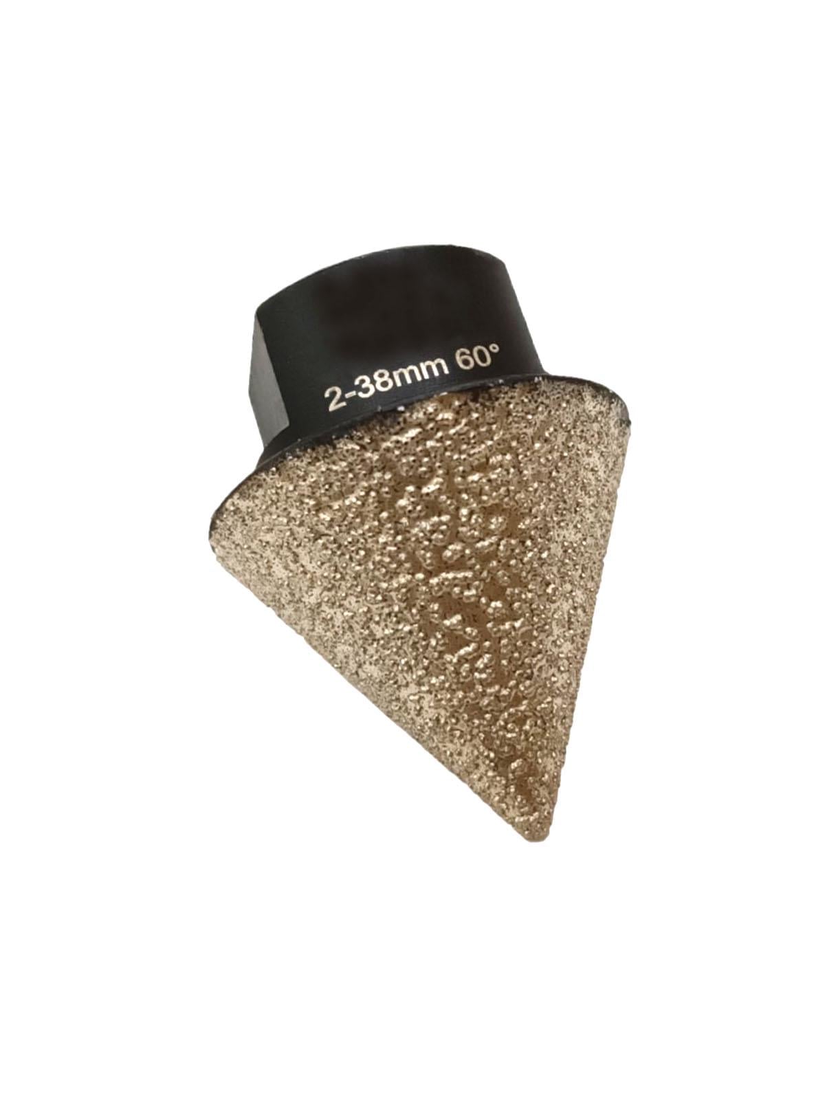 Фреза по плитке для увеличения отверстий конусная алмазная 2-38 мм (15015126)