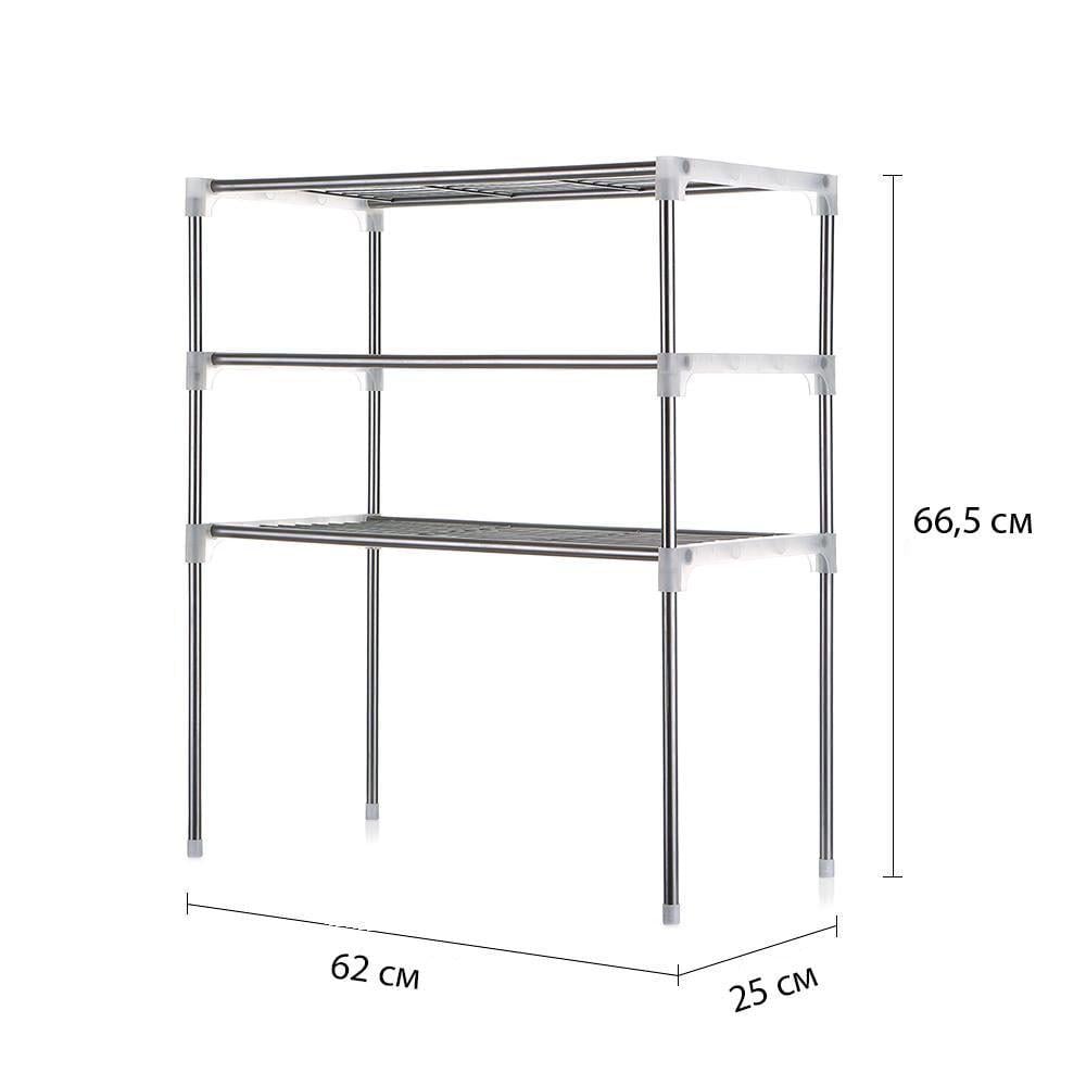 Полиця розсувна настільна над мікрохвильовкою (70127) - фото 3 Полиця розсувна настільна над мікрохвильовкою (70127) - фото 3