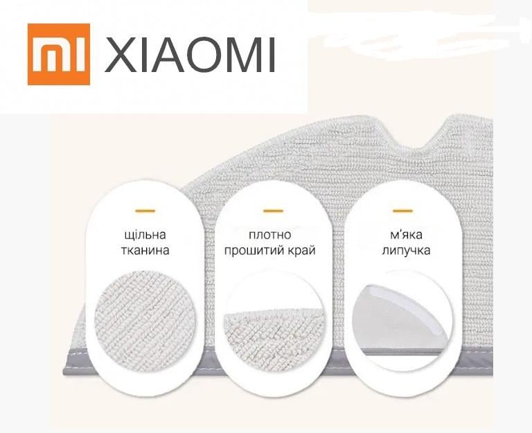 Бічні щітки b ганчірочки для робота-пилососа Xiaomi/Roborock S50/S51/S55/S6 Max - фото 7 Бічні щітки b ганчірочки для робота-пилососа Xiaomi/Roborock S50/S51/S55/S6 Max - фото 7