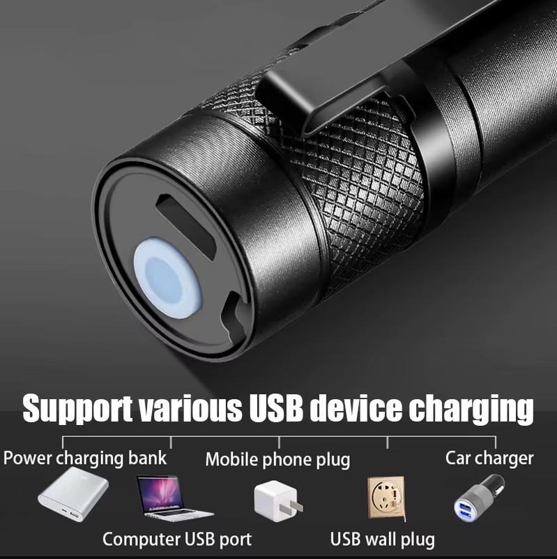 Фонарь Mini Led 5W Black - фото 4