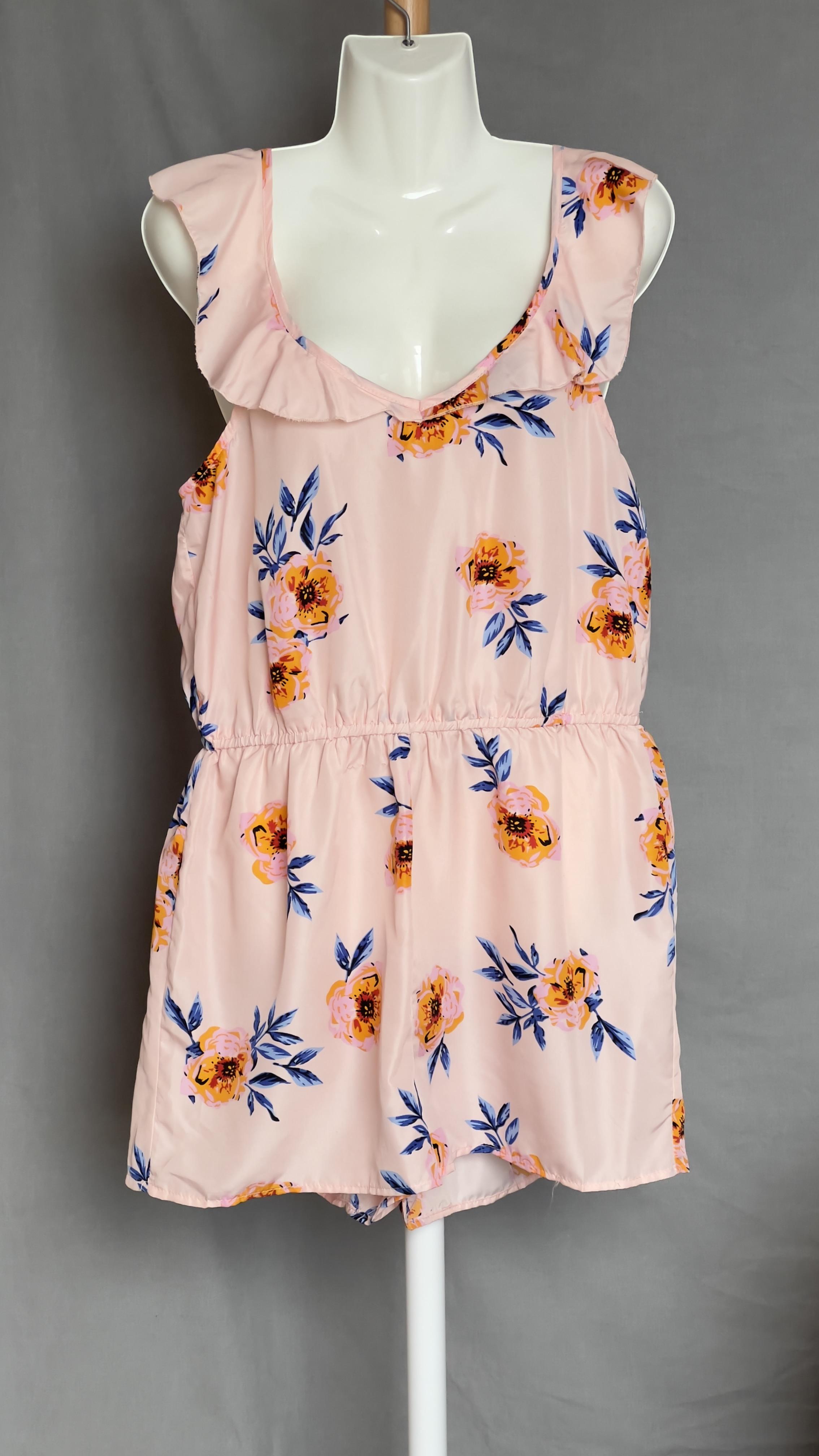 Комбінезон PRIMARK з квітковим принтом XL Рожевий (1038942)