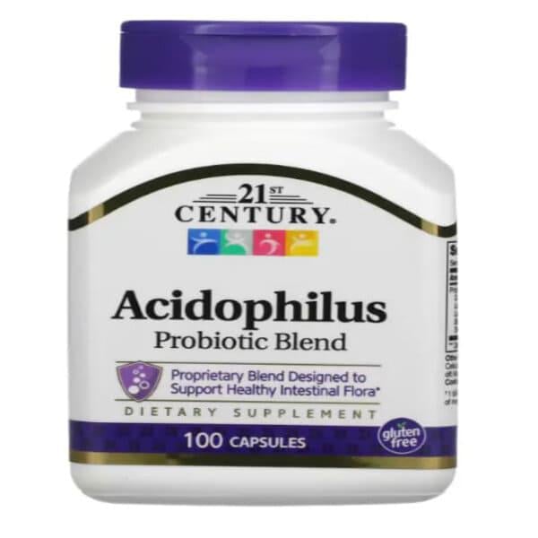 Пробиотик 21st Century Acidophilus Probiotic Blend 100 капс. (23713013)