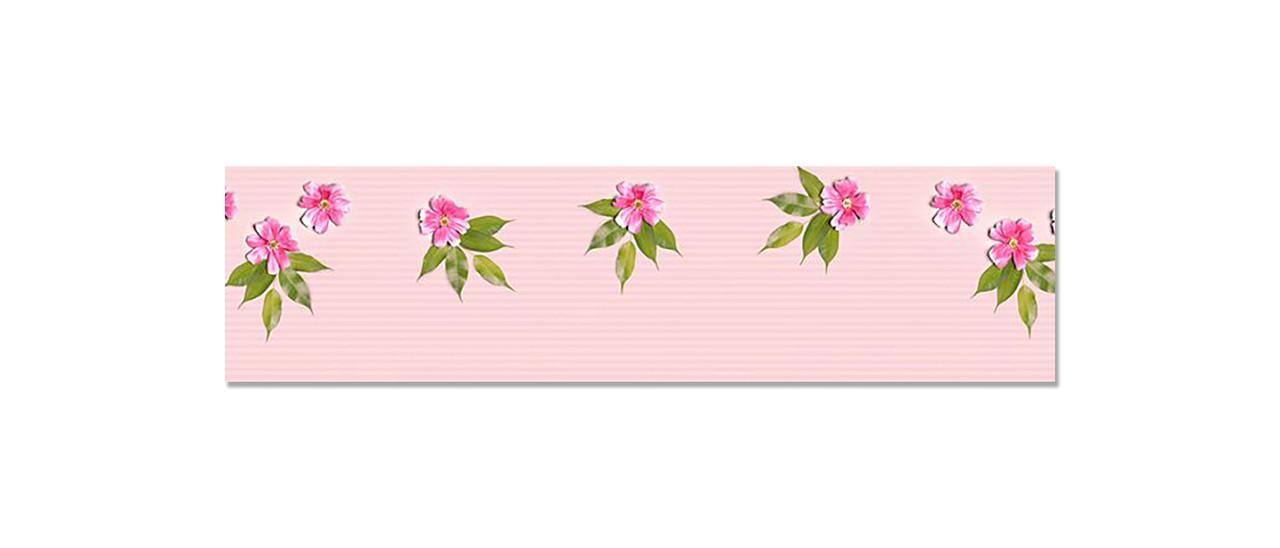 Наклейка виниловая на кухню Zatarga Розовые цветы 650х2500 мм (1289776843)