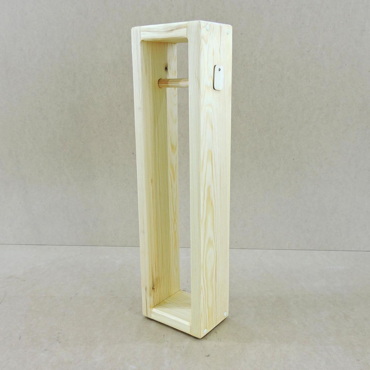 Держатель для туалетной бумаги из дерева Аурум Бланже (ДТБ-000201)