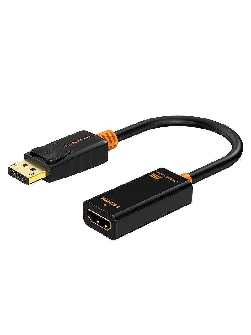 Переходник Сabletime DisplayPort - HDMI 0,2м v2.0 1920х1080p/60HZ (CP22B)