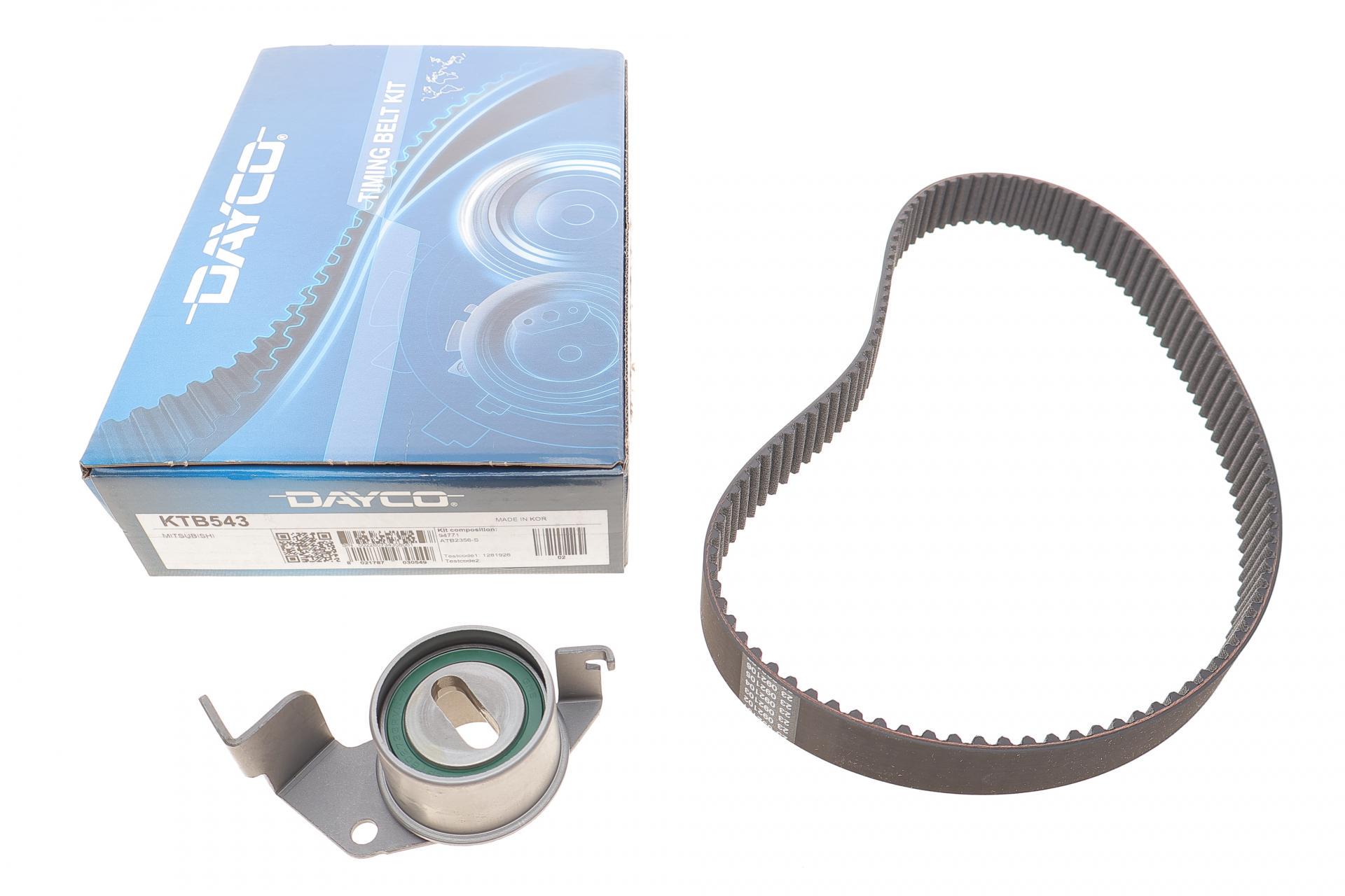 Комплект ГРМ DAYCO Mitsubishi Lancer VI 1.6 95-06 (KTB543)