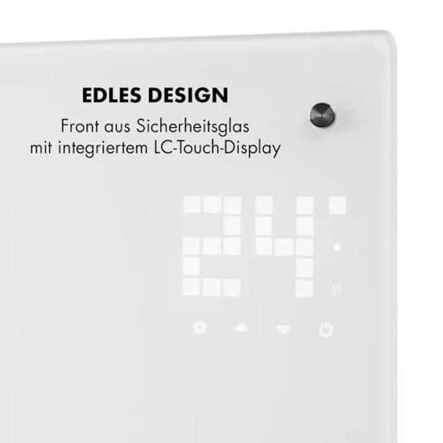 Конвекторный обогреватель KLARSTEIN Bornholm Curved Smart 1000/2000W WiFi (10035237) - фото 4