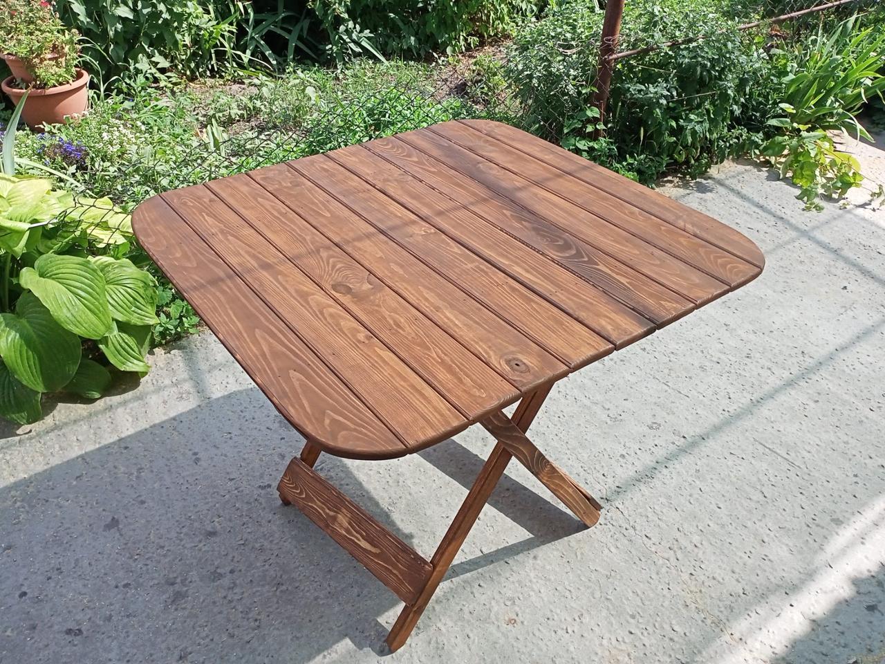 Стол деревянный из раскладной сосны (25442163) - фото 5