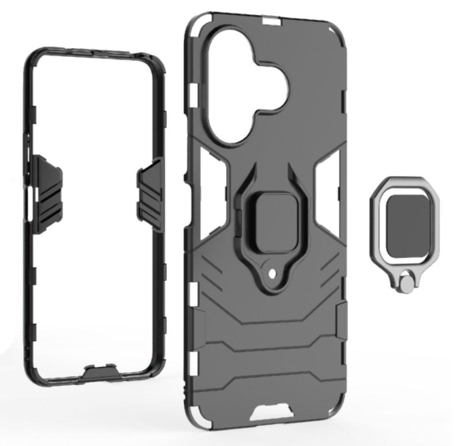 Чохол бампер Primolux Ring Armor для Xiaomi Redmi 13 4G - Black - фото 2