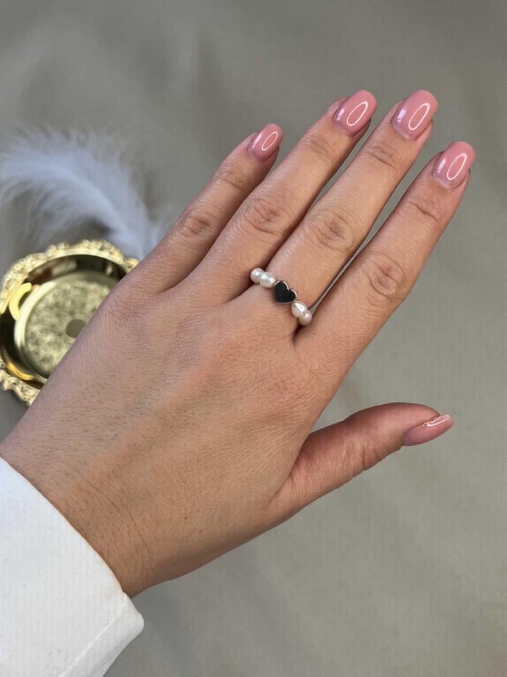 Каблучка з перлин (4967) - фото 6 Каблучка з перлин (4967) - фото 6