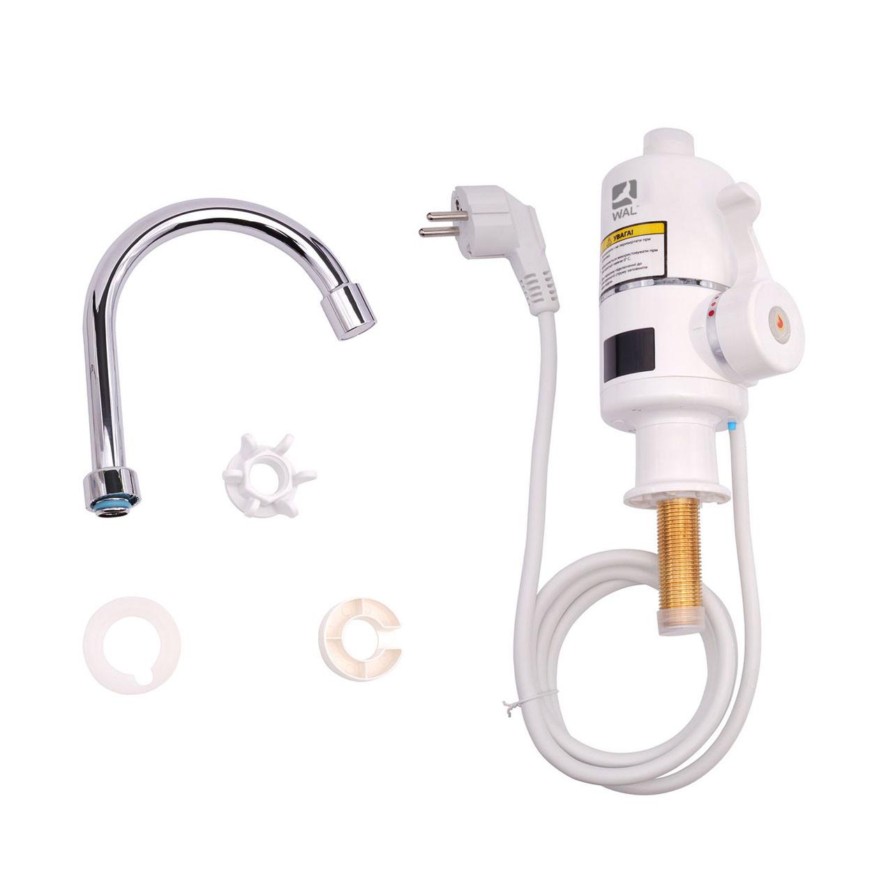 Проточний водонагрівач для кухні WAL PULSE7-A501 3 кВт - фото 6 Проточний водонагрівач для кухні WAL PULSE7-A501 3 кВт - фото 6