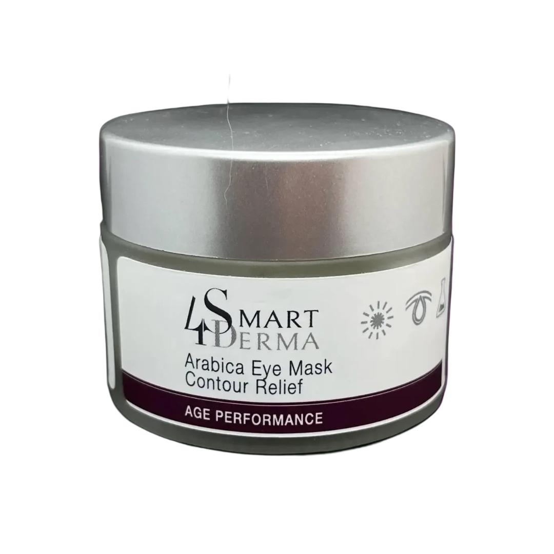 Маска реструктурирующая для зоны вокруг глаз Smart4Derma с экстрактом кофе арабика 50 мл (709)
