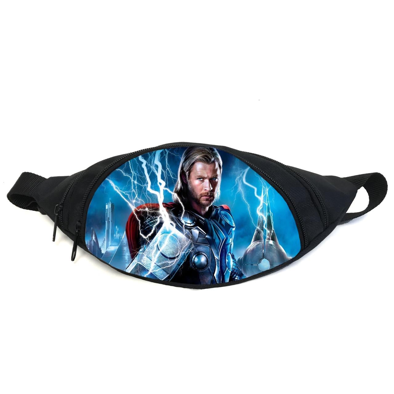 Поясная сумка-бананка Cappuccino Toys Тор Марвел GB-Thor 01 Черный (2399980097)