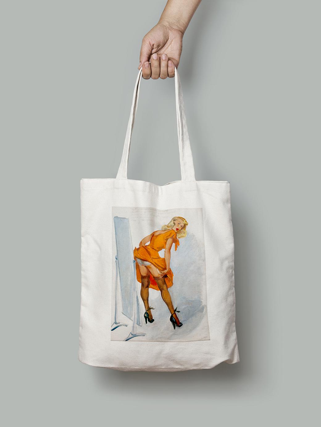 Еко-сумка Розправляючи шви. Джойс Баллантайн шопер (pin_up010259_Bag)