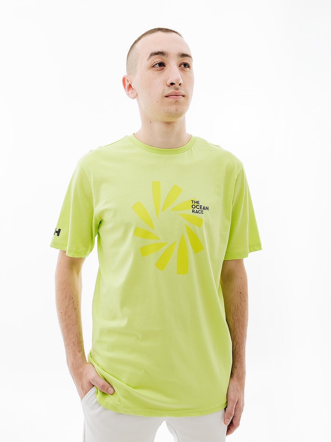 Футболка чоловіча Helly Hansen THE OCEAN RACE T-SHIRT Салатовий L (7d20371-395 L)