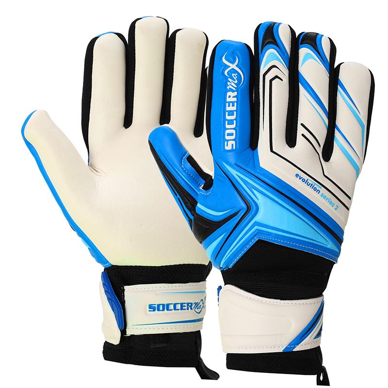 Вратарские перчатки GK-4341 р. 9 Черно-синий (57569023)