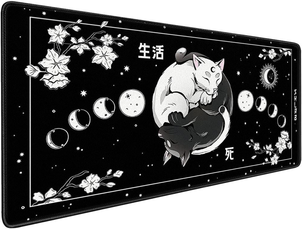 Коврик для мышки SHLab Black and White Cat SHM-607 70х30 см (36637)