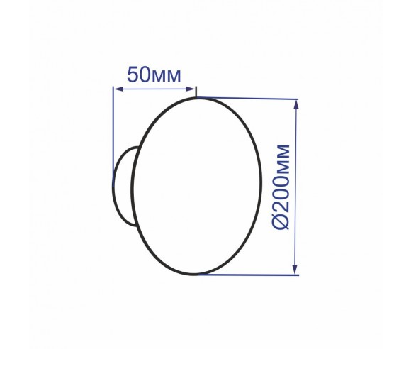 Настенный светильник STANDART LED 12W 3000K IP20 (s6170293) - фото 3