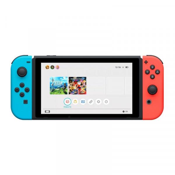 Игровая консоль Nintendo Switch Version 2 Neon 32 Гб Red/Blue (HAD-S-KABAA) - фото 2