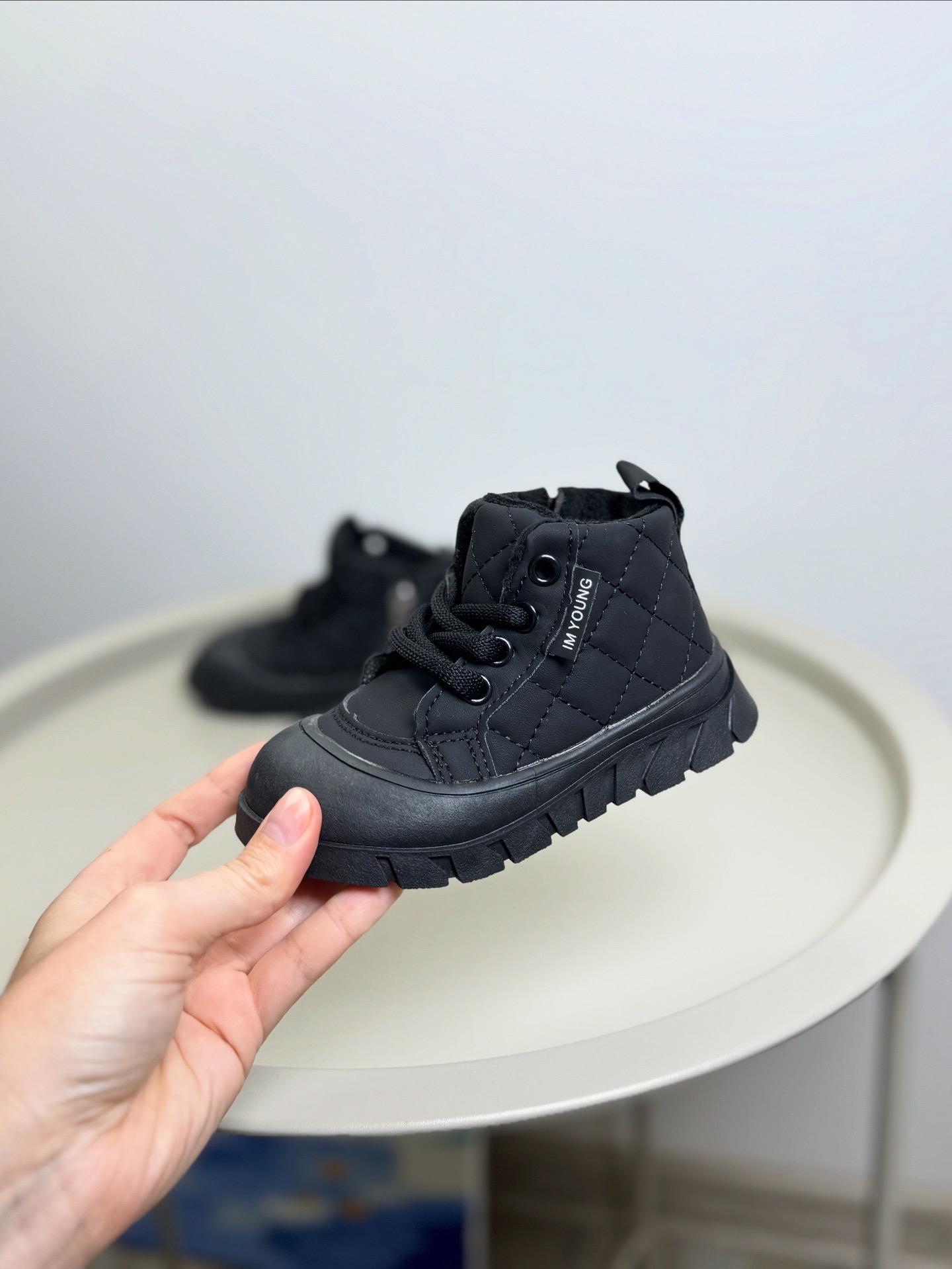 Черевики дитячі осінні 1595 р. 21 Чорний (30357436) - фото 7