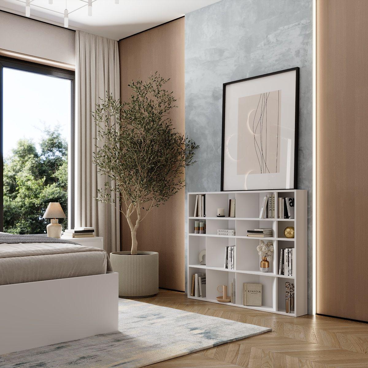 Стеллаж открытый Art in Head 2 Light 1200х1000х160 мм Белый бриллиант (LT14010000000)