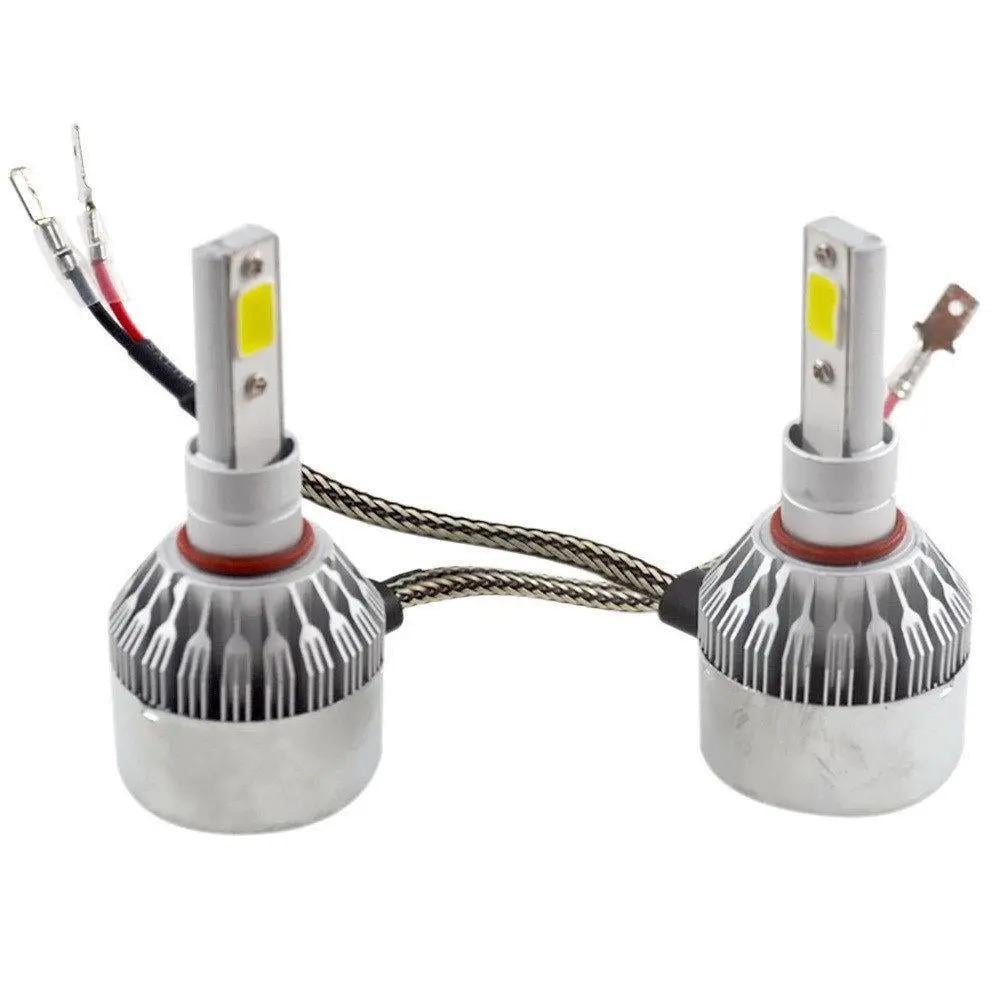 Комплект автомобильных ламп Turbo Led C6-H3-36W-3800LM с активным охлаждением (92f58728)