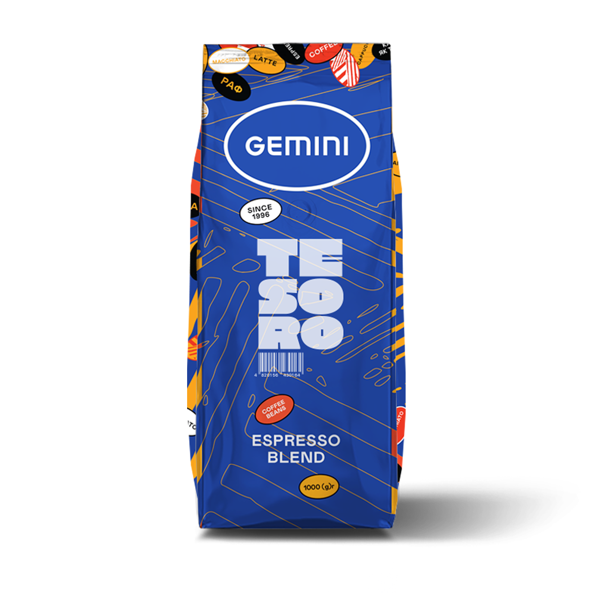 Кофе Gemini Espresso Тesoro 1 кг (506)