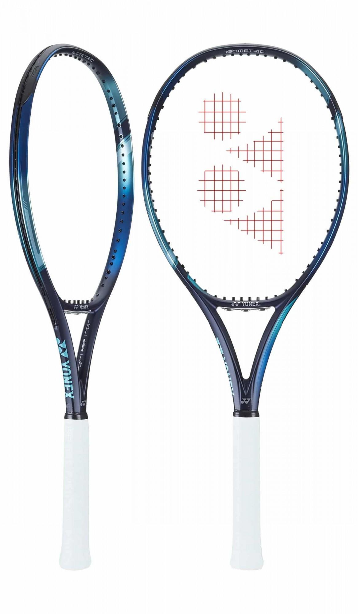 Ракетка Yonex Ezone 100L 285 г Sky Blue (Gr3 07EZ100LSBL) - фото 3