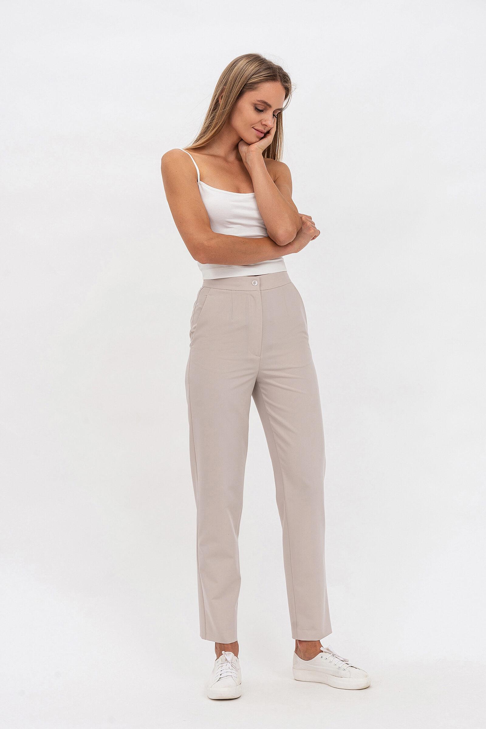 Брюки Lesia Аміка 21 р. 42 Бежевий (129530000) - фото 3 Брюки Lesia Аміка 21 р. 42 Бежевий (129530000) - фото 3