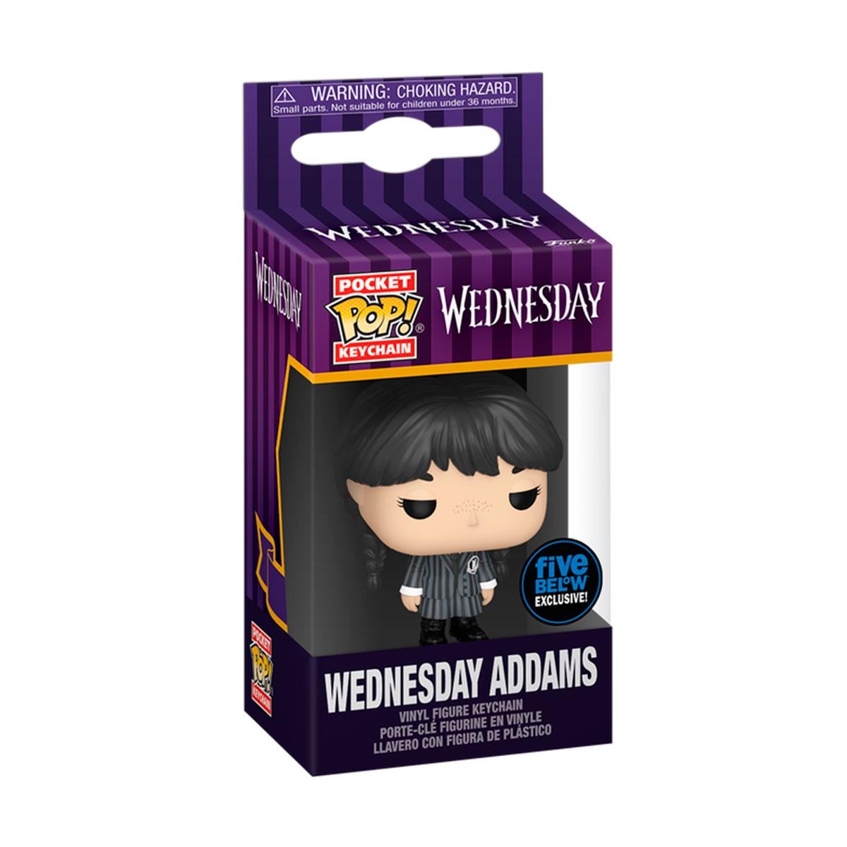 Детская игровая фигурка Funko POP Венздей на клипсе 3,8 см (81863)