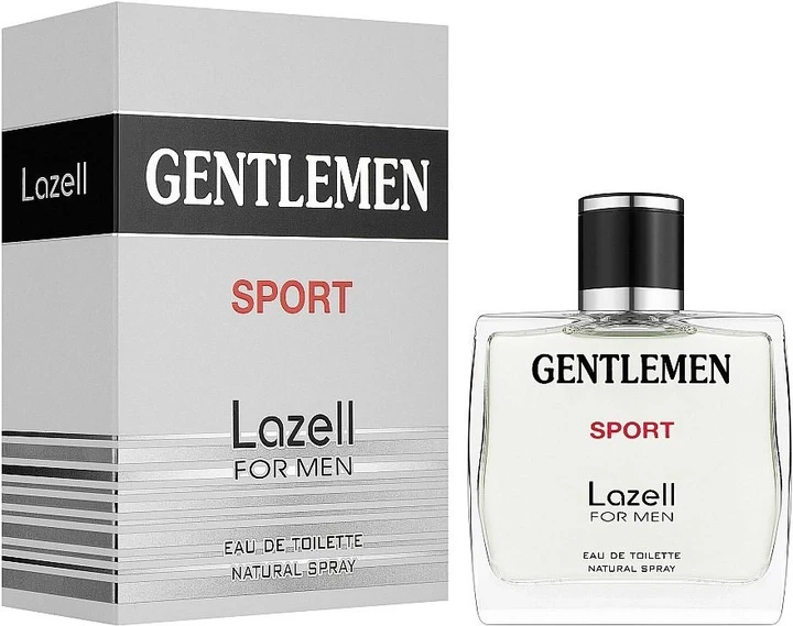 Туалетна вода для чоловіків Lazell Gentlemen Sport 100 мл - фото 1