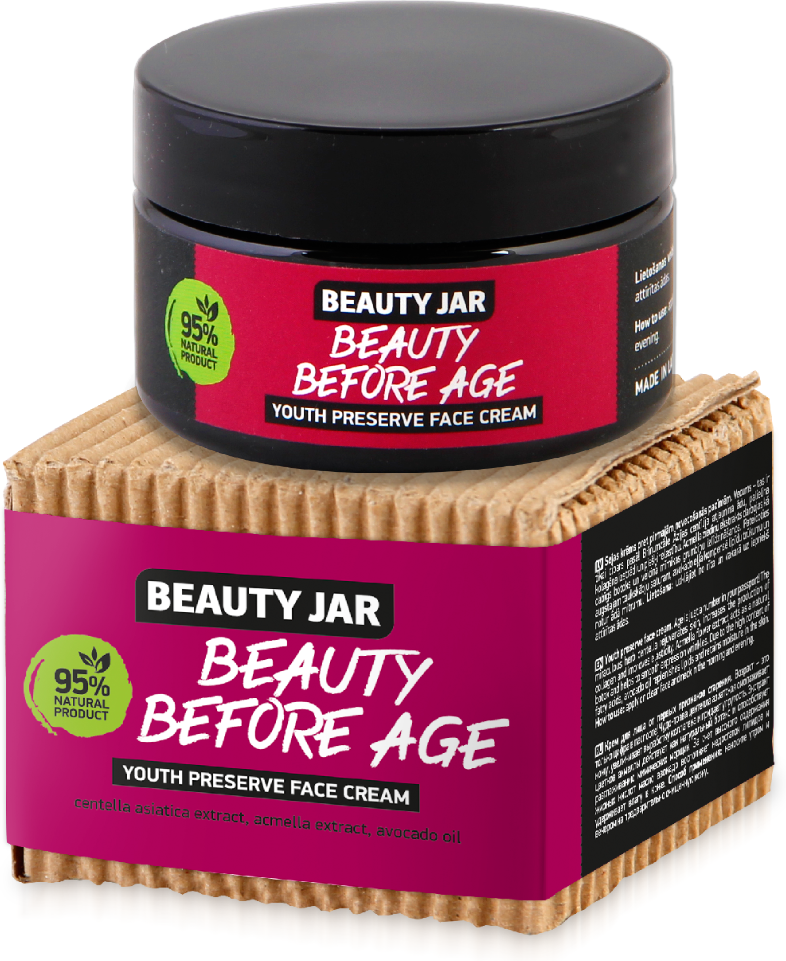 Beauty Jar Крем для лица против первых признаков старения "BEAUTY BEFORE AGE", 60 (4751030831749)