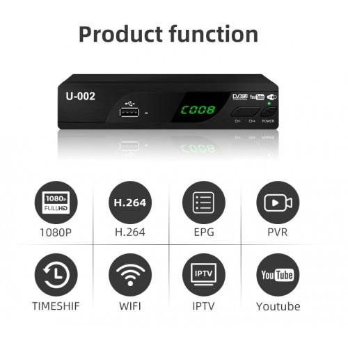 Приставка тюнер Smart TV BOX U-0002 T2 - фото 5