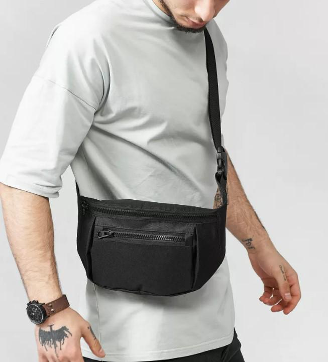 Поясная сумка мужская Sambag Tirso LCH Черный (80341065m)