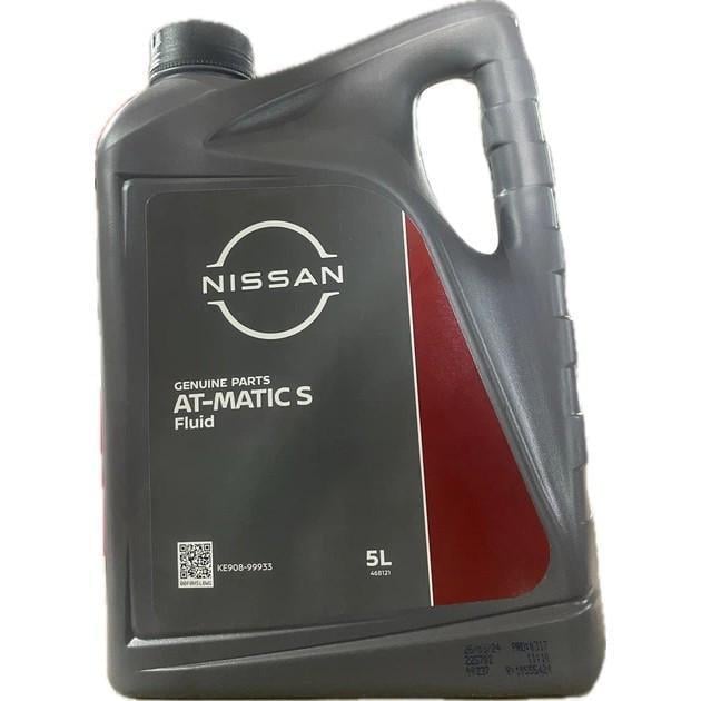 Трансмиссионное масло Nissan Matic Fluid-S 5 л (KE90899933)