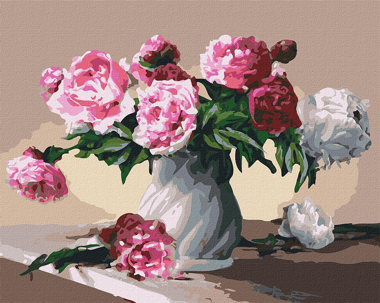 Картина по номерам Идейка Цветы любви 40х50 см (КНО3001)