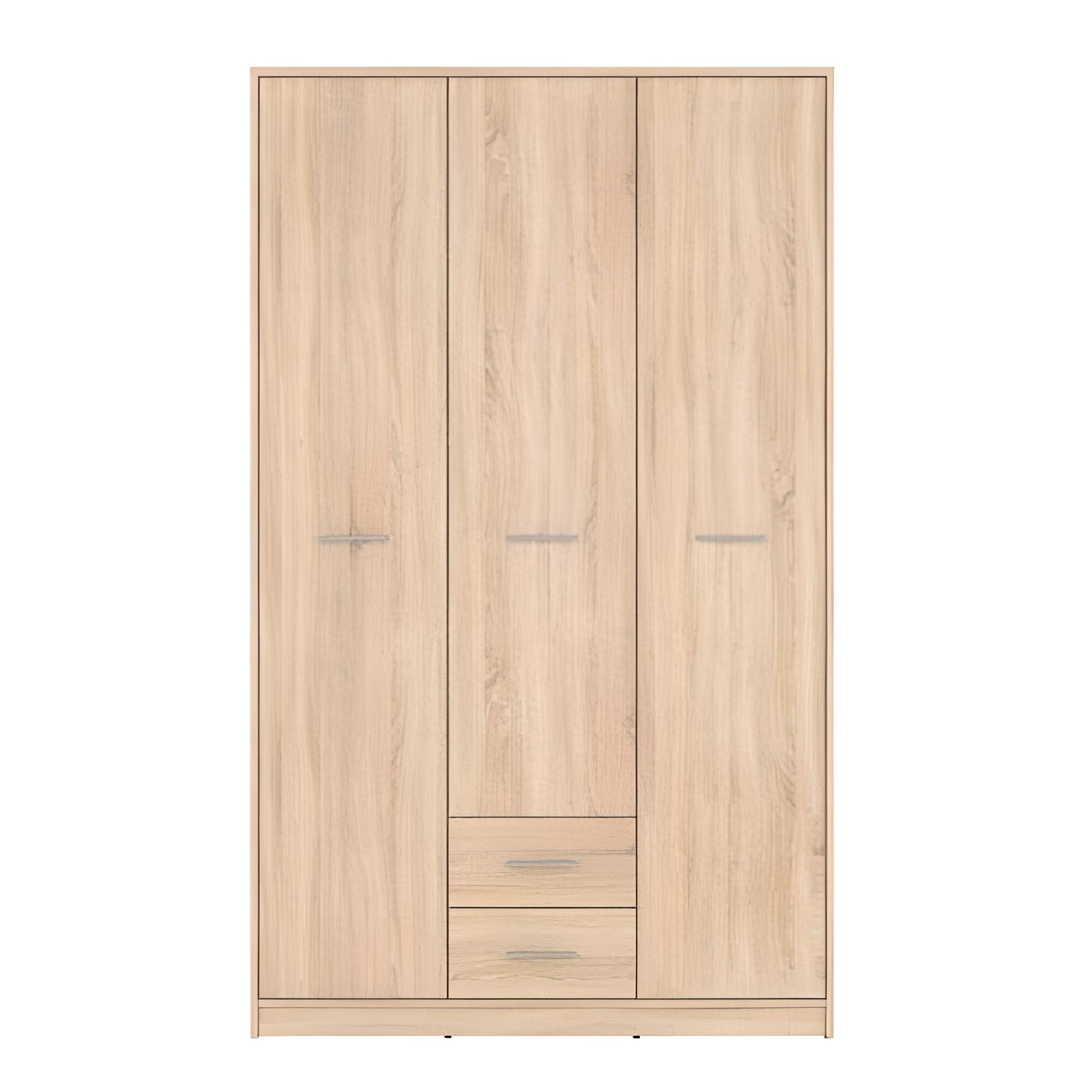 Шкаф распашной для дома Gerbor Непо SZF3D2S N 1185х540х1965 мм Дуб сонома (41078) - фото 1 Шкаф распашной для дома Gerbor Непо SZF3D2S N 1185х540х1965 мм Дуб сонома (41078) - фото 1