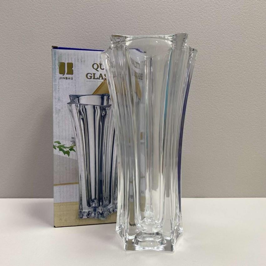 Ваза скляна Stenson 2825 12x23,3 см (2184906686)