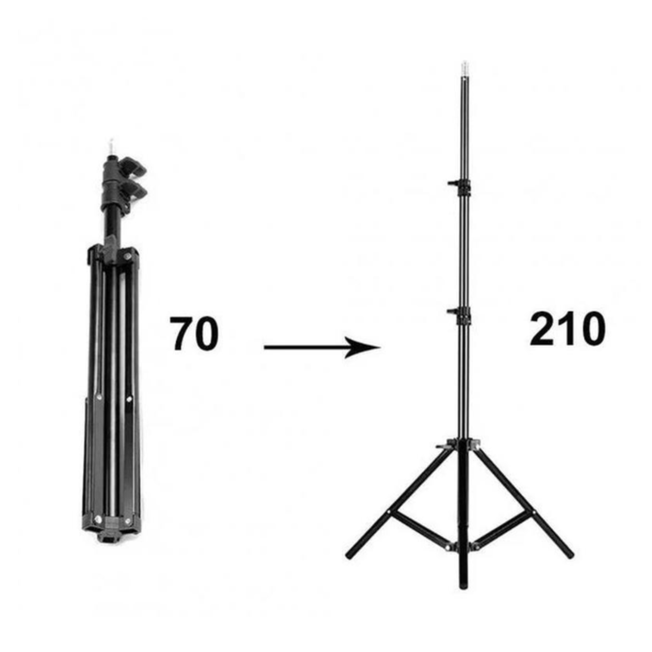 Штатив для телефону з кріпленням під смартфон та кульовою головкою - фото 6 Штатив для телефону з кріпленням під смартфон та кульовою головкою - фото 6