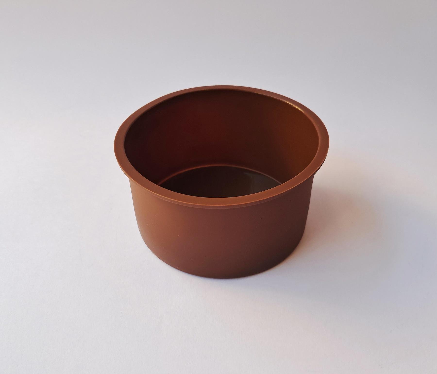 Форма силиконовая круглая для выпечки 10 см Коричневый (SAM-8977) - фото 3