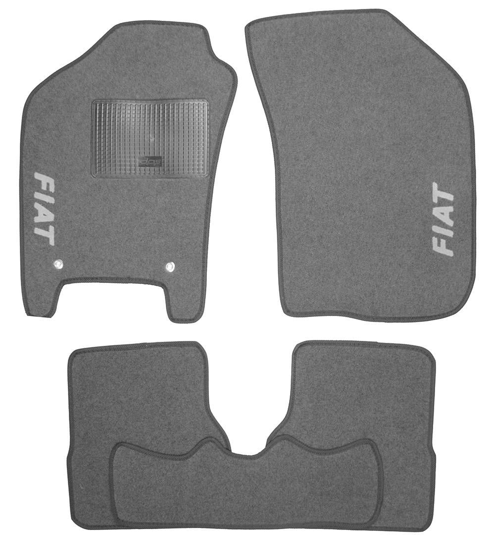 Килимки в салон для Fiat Albea '02-11 текстильні стандарт Сірий