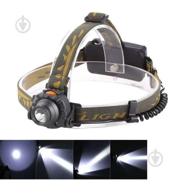 Аккумуляторный налобный фонарь DX-1505A c датчиком движения