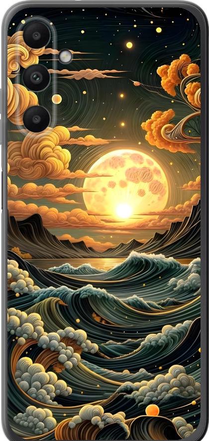 Чехол на Samsung Galaxy A05s Арт волны (6332u-3356-42517)