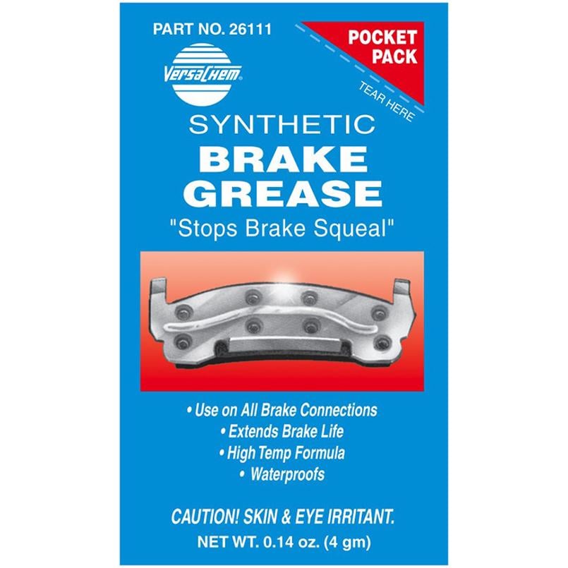 Смазка для частей тормозной системы Versachem Synthetic Caliper Grease 4 г (26111)