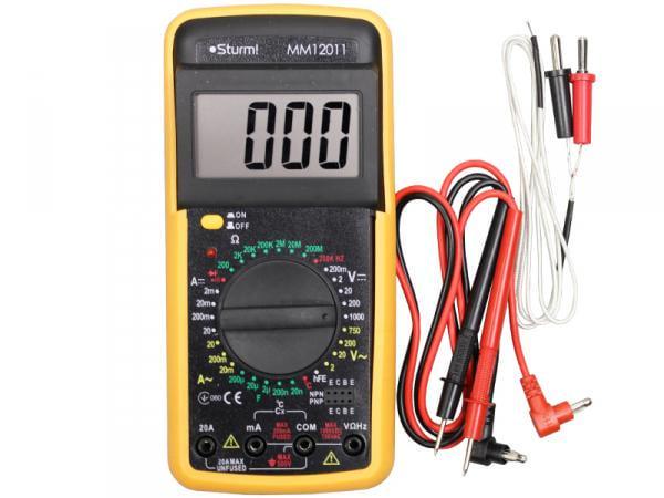 Мультиметр цифровий STURM MM12011 (27873885)