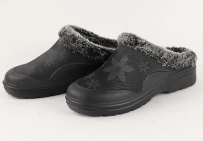 Женские галоши без задника мех р. 38 Черный (ГП-24)