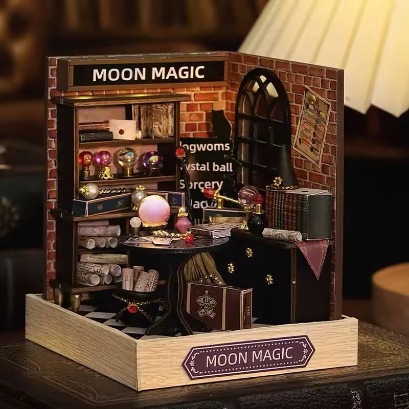 Конструктор 3D Румбокс Moon magic с наклейками/наклейки (QT-85)