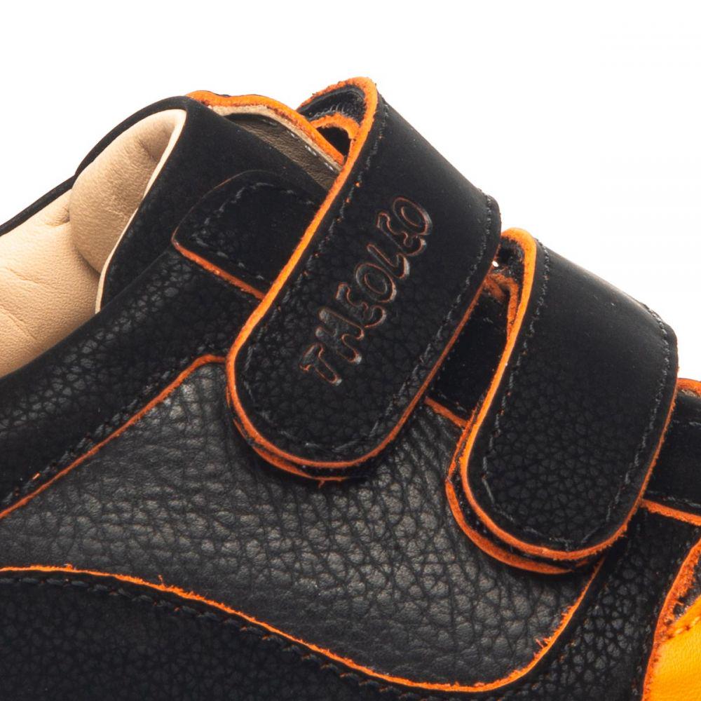 Черевики для хлопчиків The Leo 1335 р. 37 24 см Чорний/Помаранчевий - фото 4