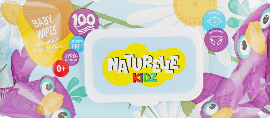 Влажные салфетки детские Naturelle Kidz Ромашка 100 шт. (3541) - фото 2